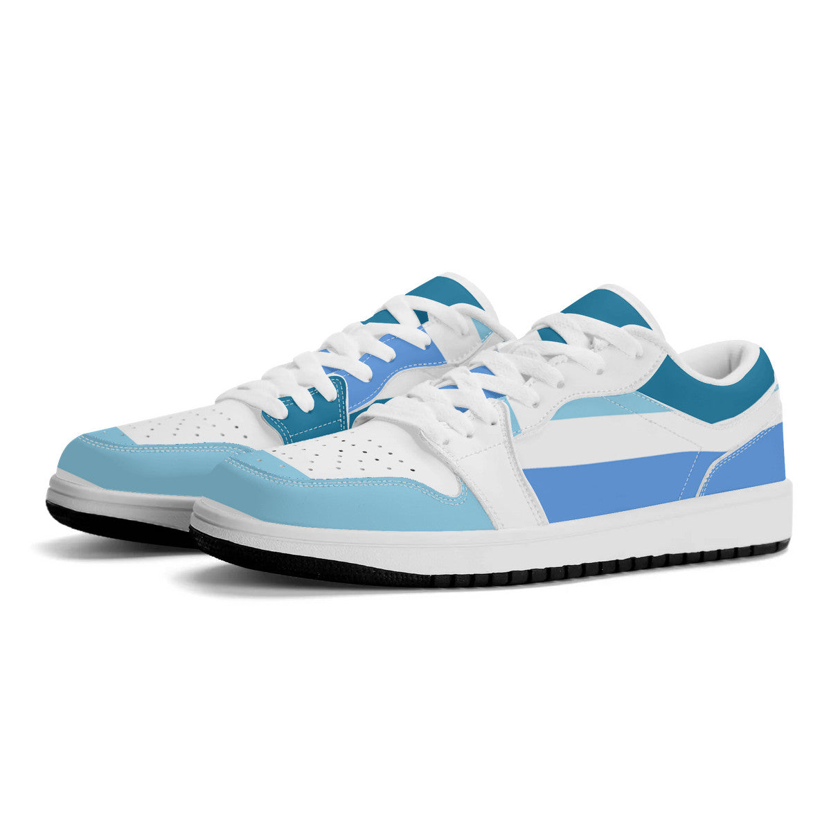 Unisex New Synthetic Leather Low Top Sneakers