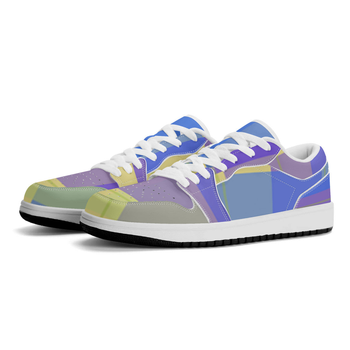 Unisex New Synthetic Leather Low Top Sneakers