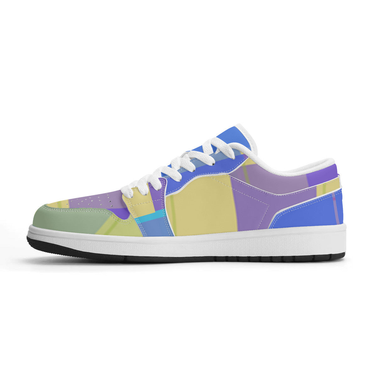 Unisex New Synthetic Leather Low Top Sneakers