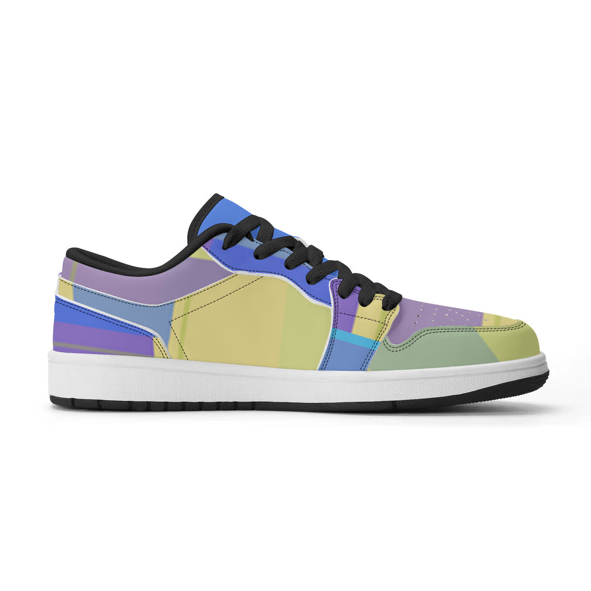 Unisex New Synthetic Leather Low Top Sneakers