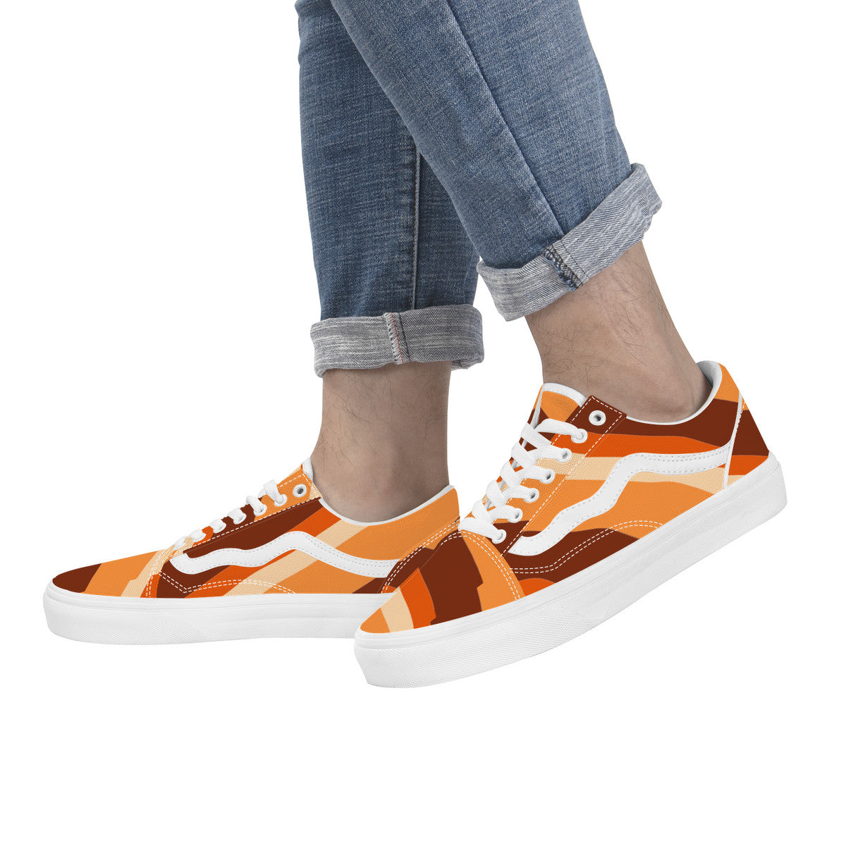 SF_F21 Low Top Flat Sneaker