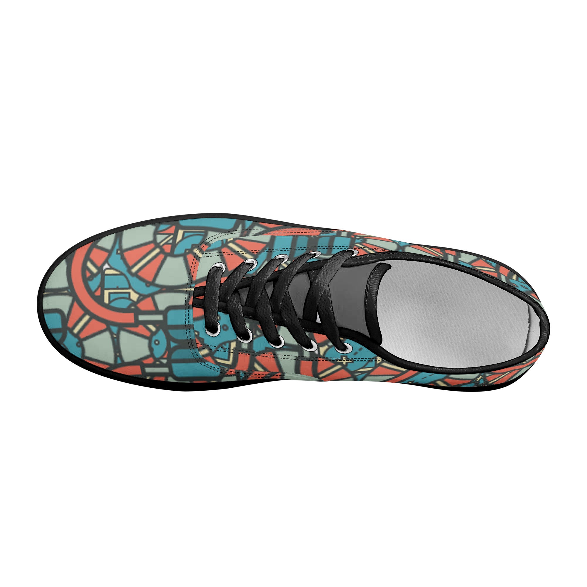 D3S Skate Shoes With Customized Tongue - Black
