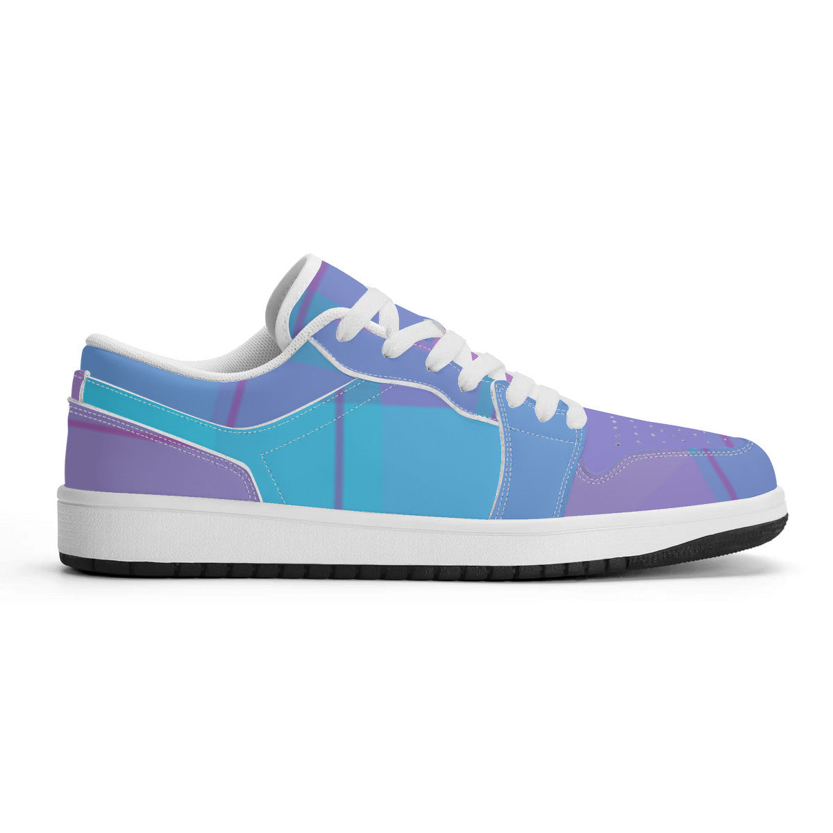 Unisex New Synthetic Leather Low Top Sneakers