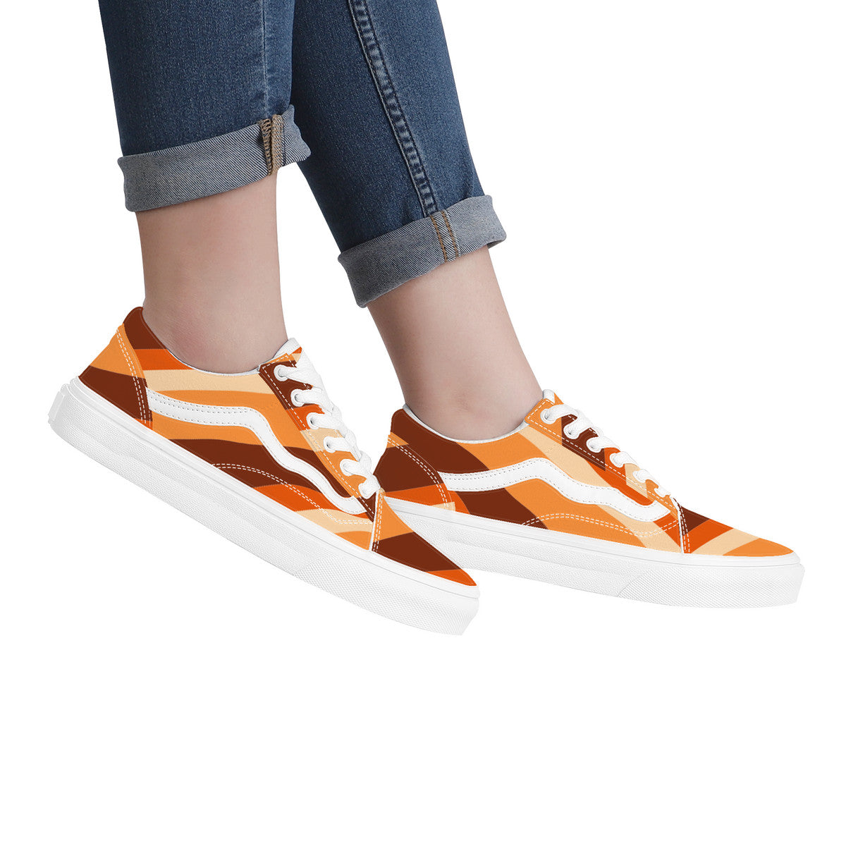 SF_F21 Low Top Flat Sneaker