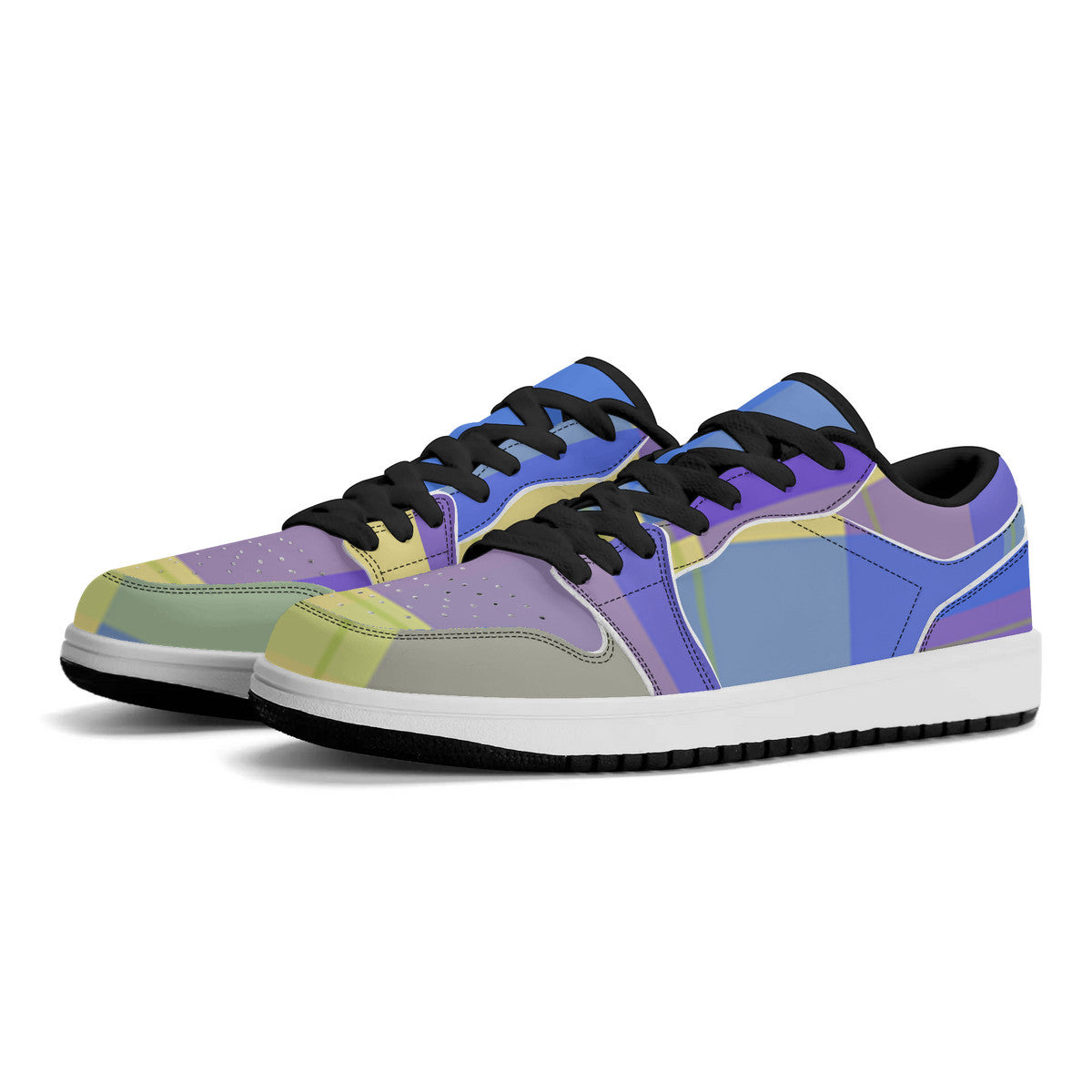 Unisex New Synthetic Leather Low Top Sneakers
