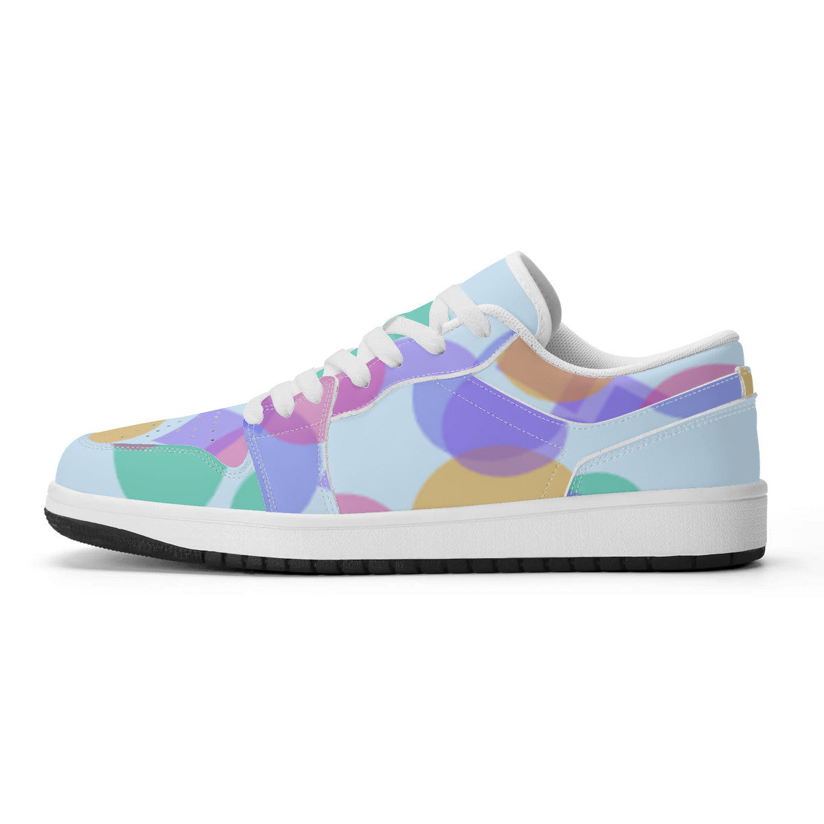 Unisex New Synthetic Leather Low Top Sneakers