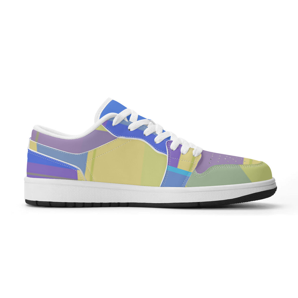 Unisex New Synthetic Leather Low Top Sneakers