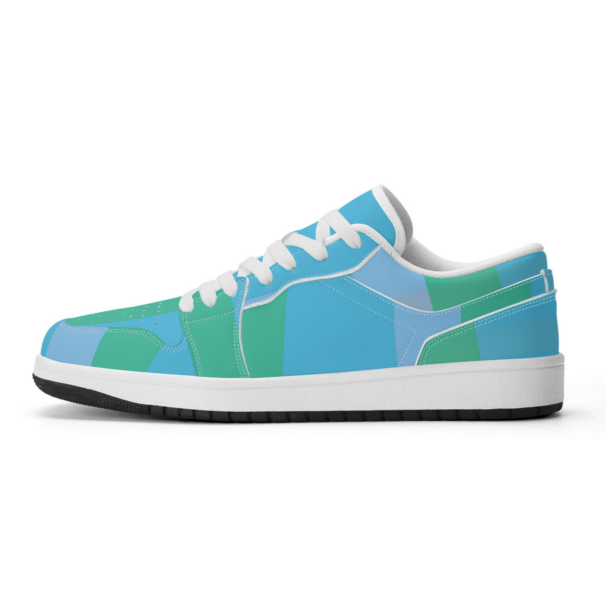 Unisex New Synthetic Leather Low Top Sneakers