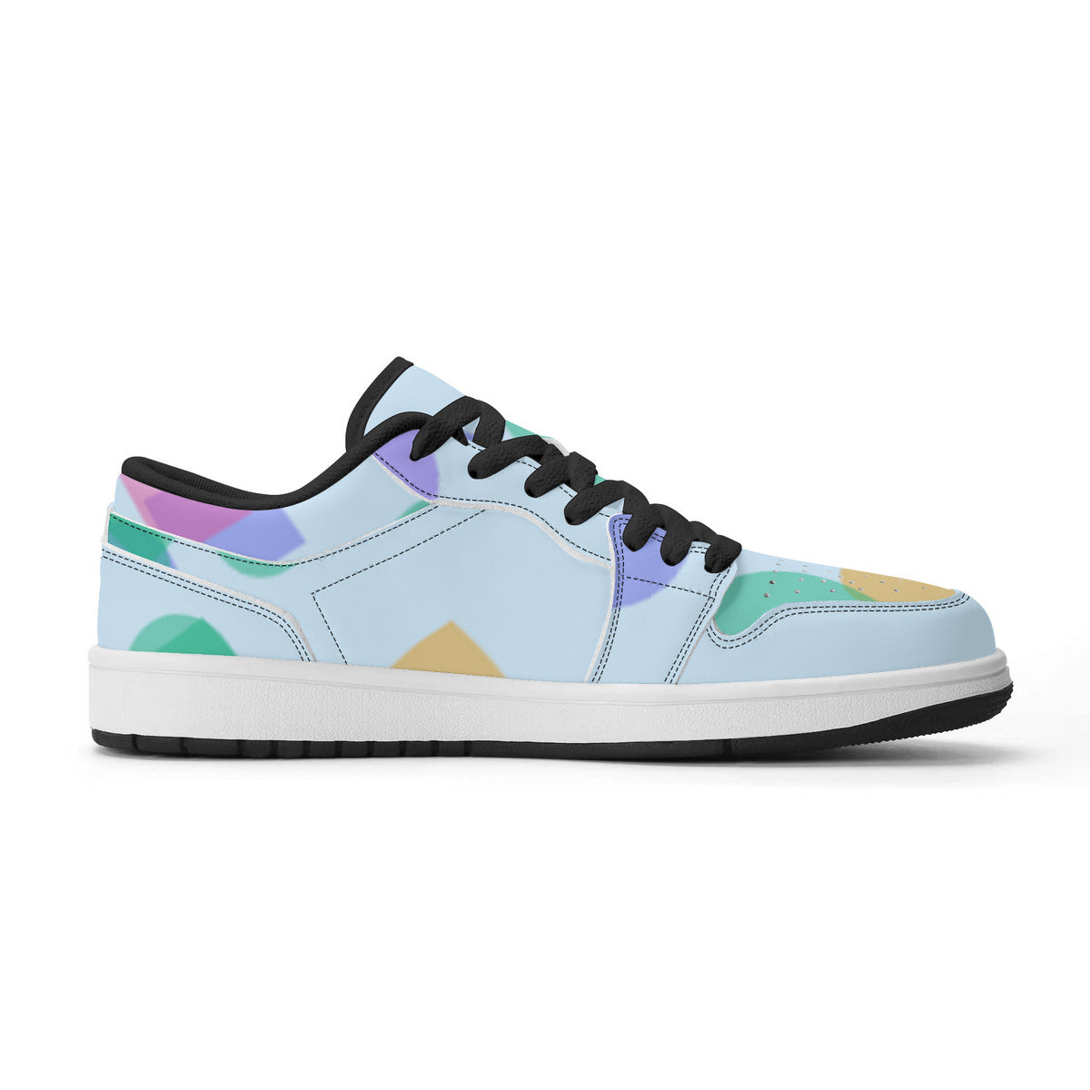 Unisex New Synthetic Leather Low Top Sneakers