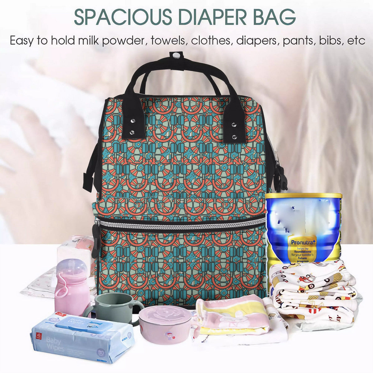 HC_M8 Multifunctional Mommy Backpack