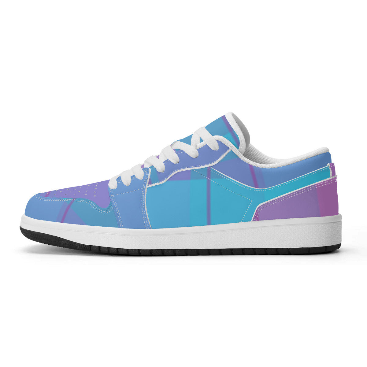 Unisex New Synthetic Leather Low Top Sneakers