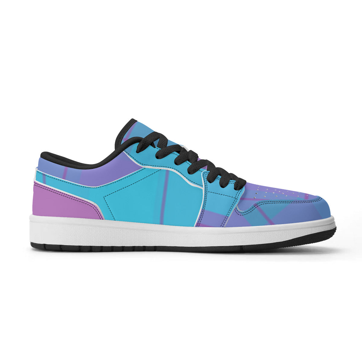 Unisex New Synthetic Leather Low Top Sneakers