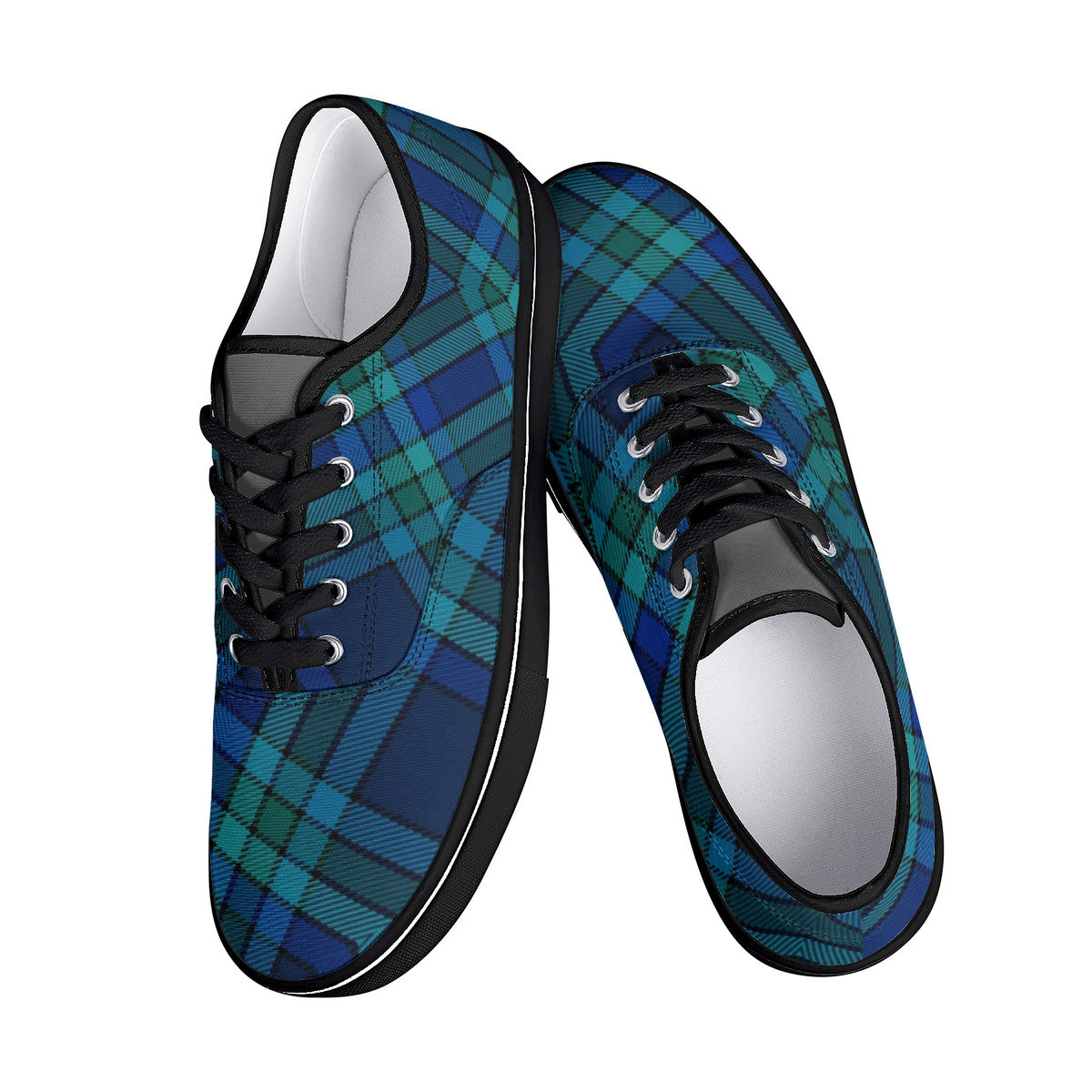 D3S Skate Shoes With Customized Tongue - Black