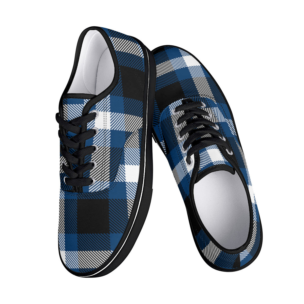 D3S Skate Shoes With Customized Tongue - Black