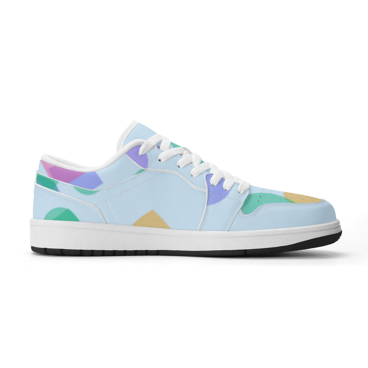 Unisex New Synthetic Leather Low Top Sneakers