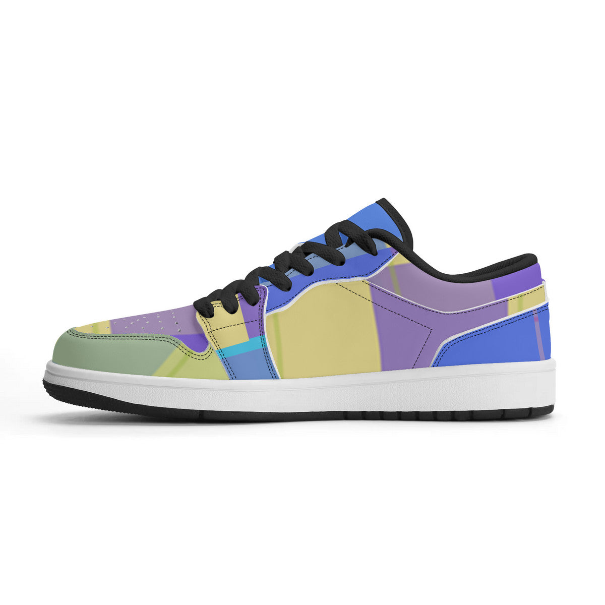 Unisex New Synthetic Leather Low Top Sneakers