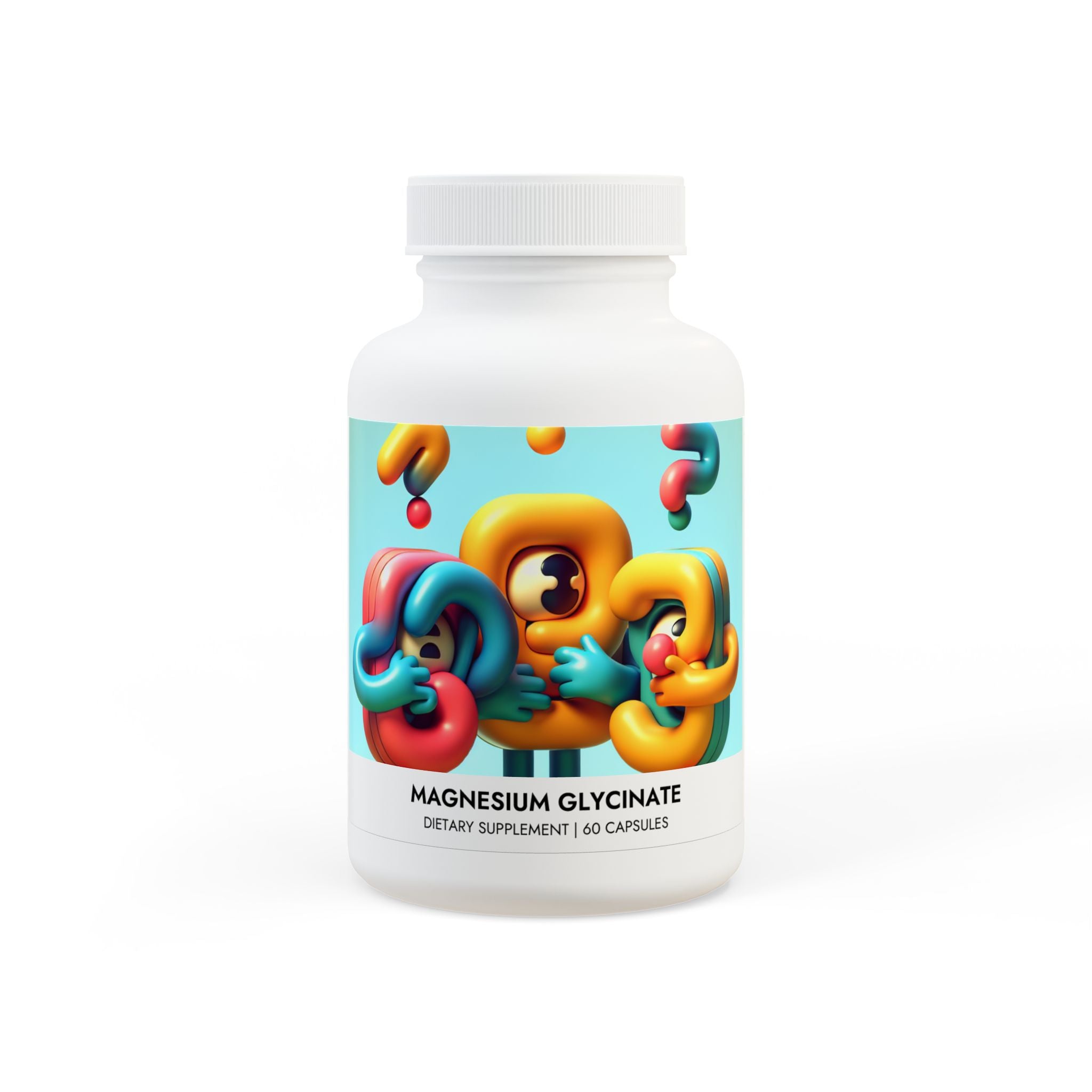 boxbrand3 Magnesium Glycinate Supplement (60 Capsules)