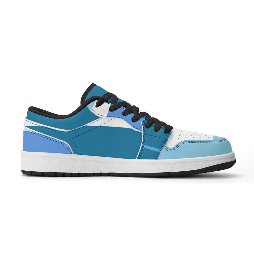 Unisex New Synthetic Leather Low Top Sneakers