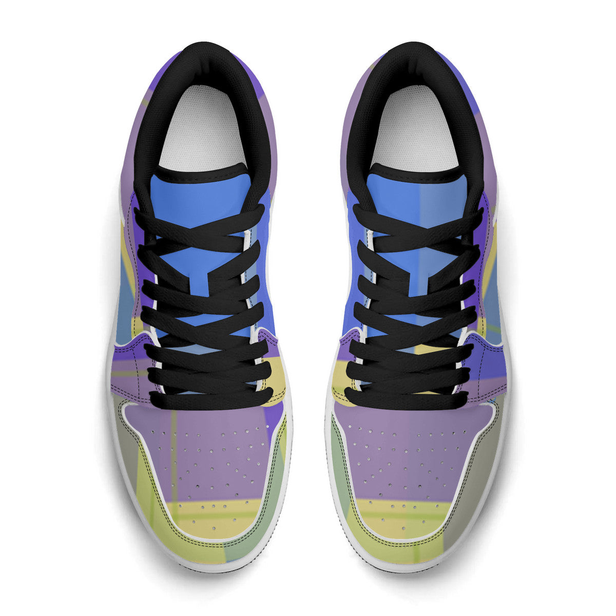 Unisex New Synthetic Leather Low Top Sneakers