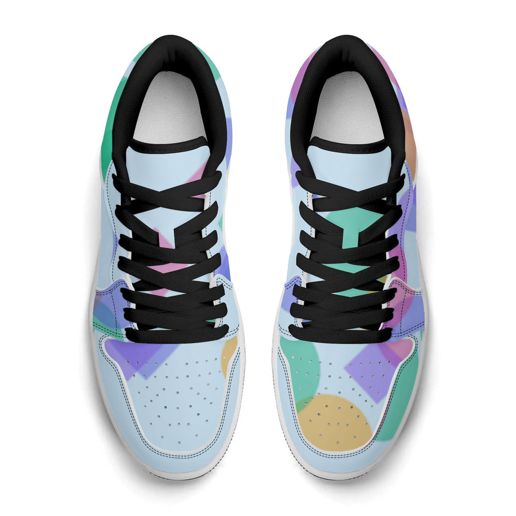 Unisex New Synthetic Leather Low Top Sneakers