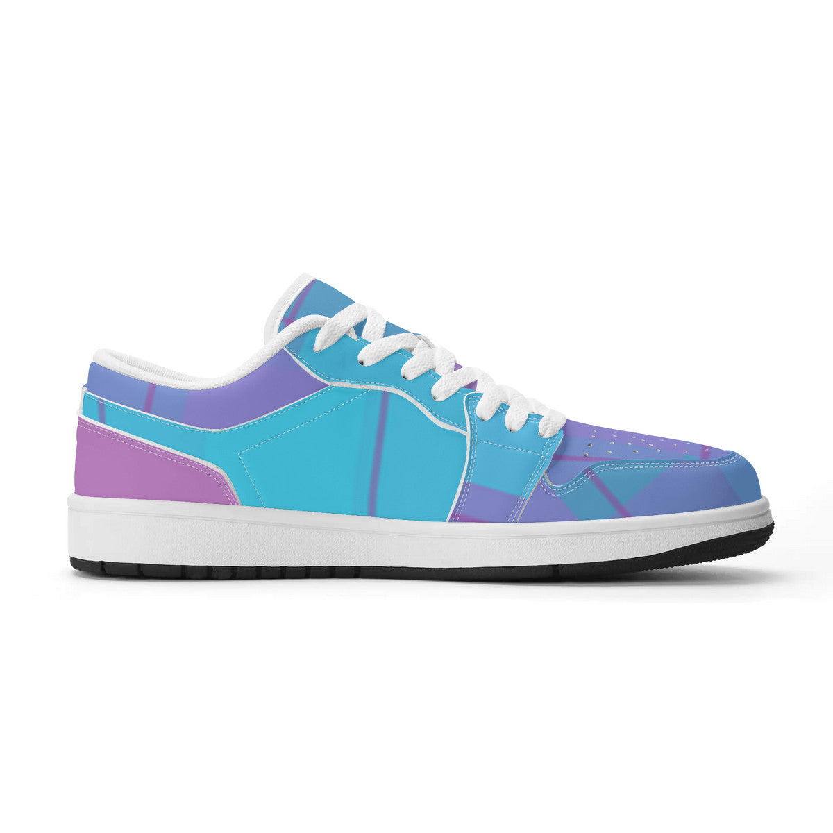 Unisex New Synthetic Leather Low Top Sneakers