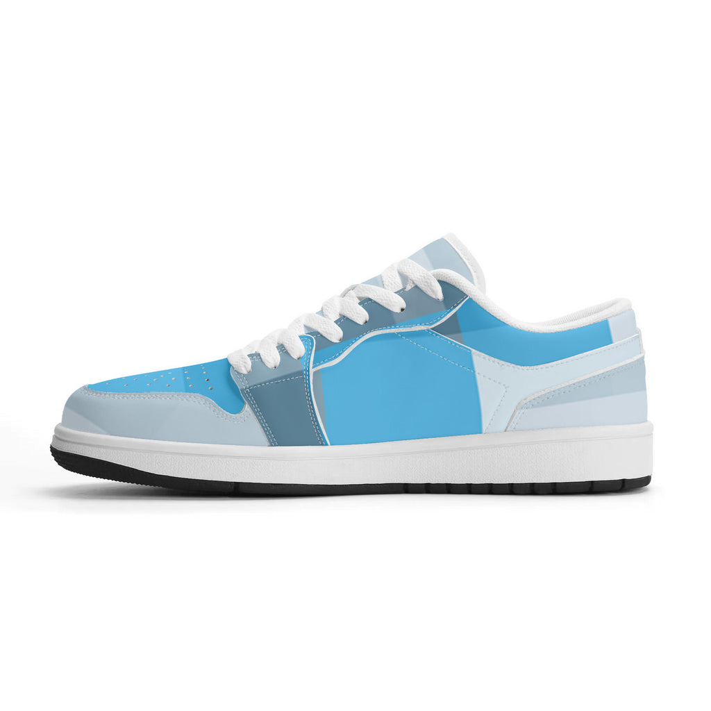 Unisex New Synthetic Leather Low Top Sneakers