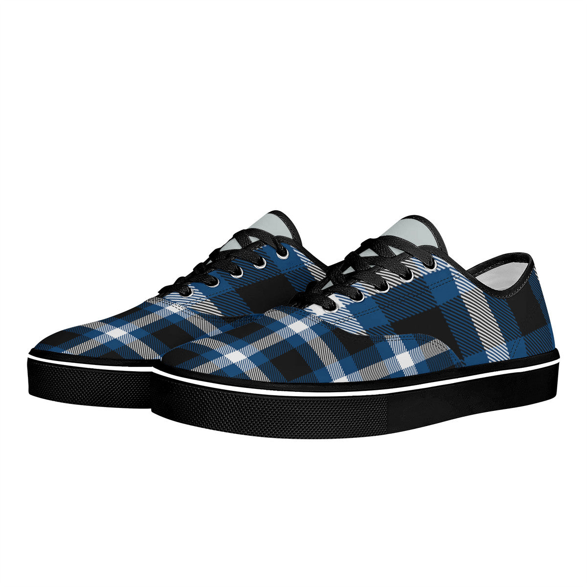 D3S Skate Shoes With Customized Tongue - Black