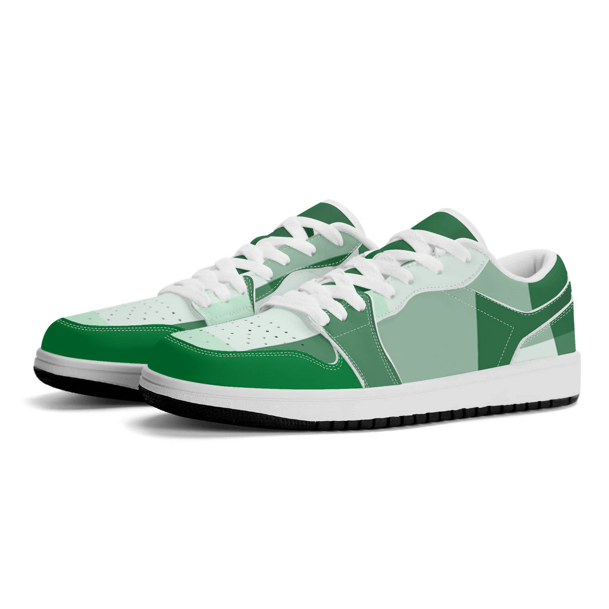 Unisex New Synthetic Leather Low Top Sneakers