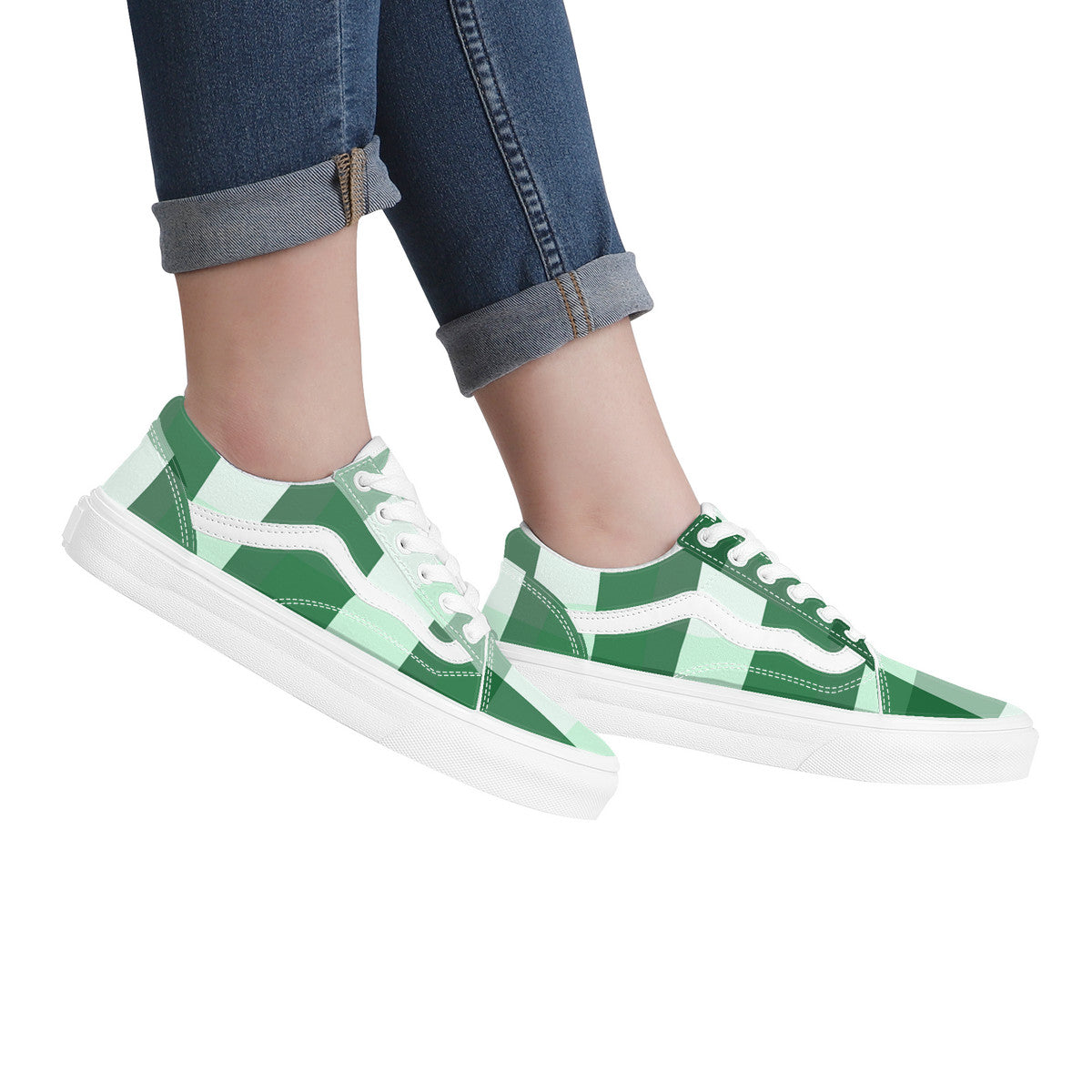 SF_F21 Low Top Flat Sneaker