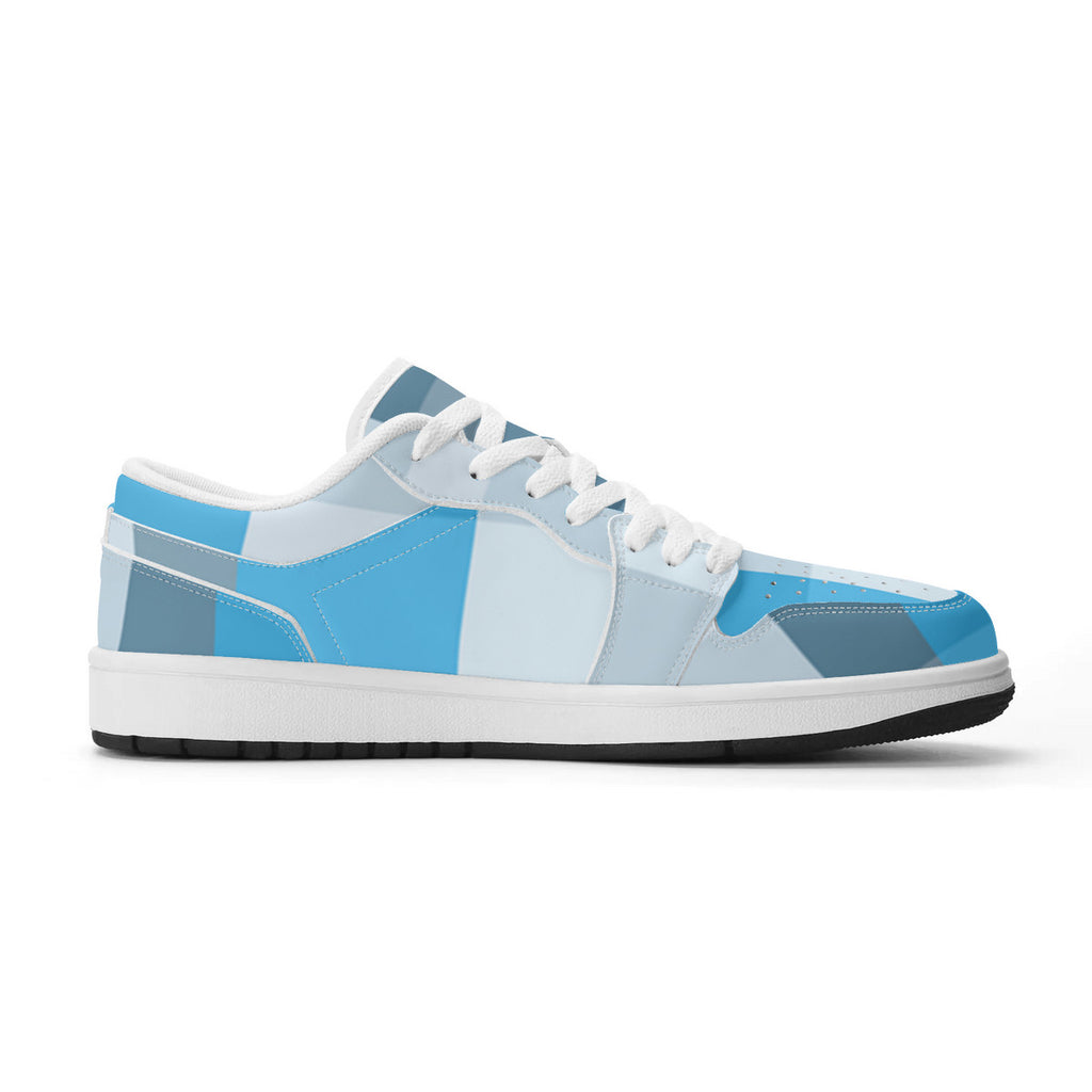 Unisex New Synthetic Leather Low Top Sneakers