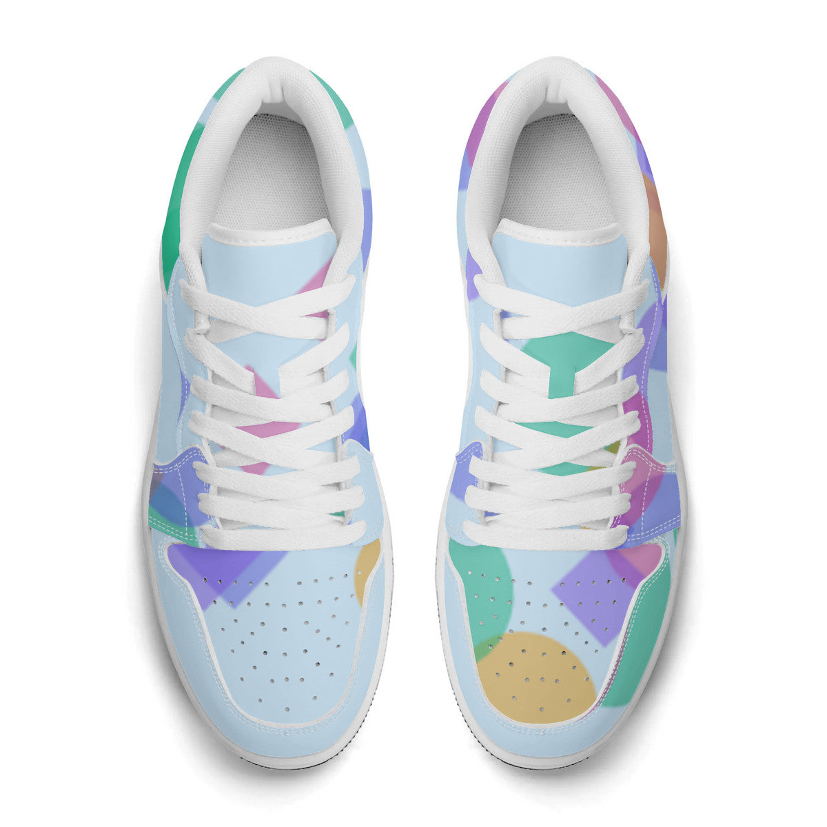 Unisex New Synthetic Leather Low Top Sneakers