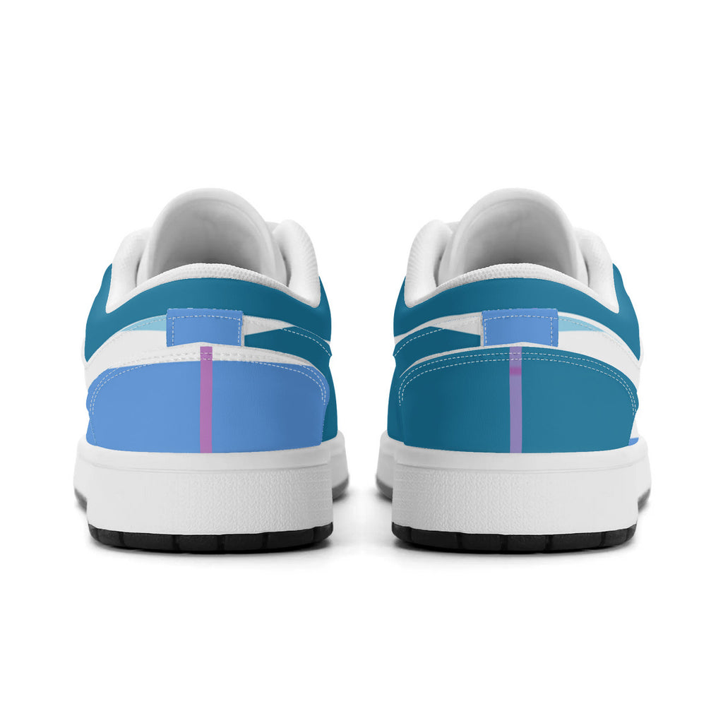 Unisex New Synthetic Leather Low Top Sneakers