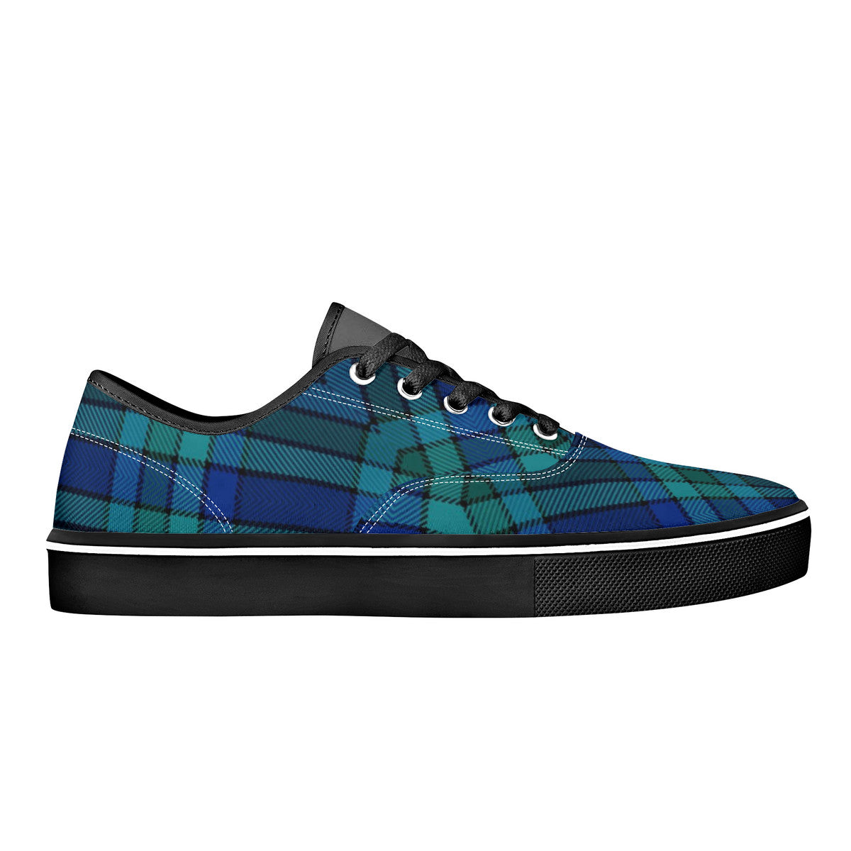 D3S Skate Shoes With Customized Tongue - Black