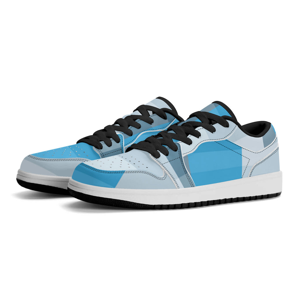 Unisex New Synthetic Leather Low Top Sneakers