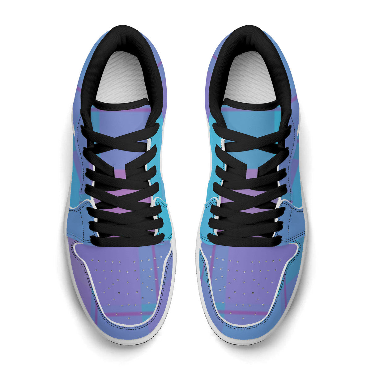 Unisex New Synthetic Leather Low Top Sneakers