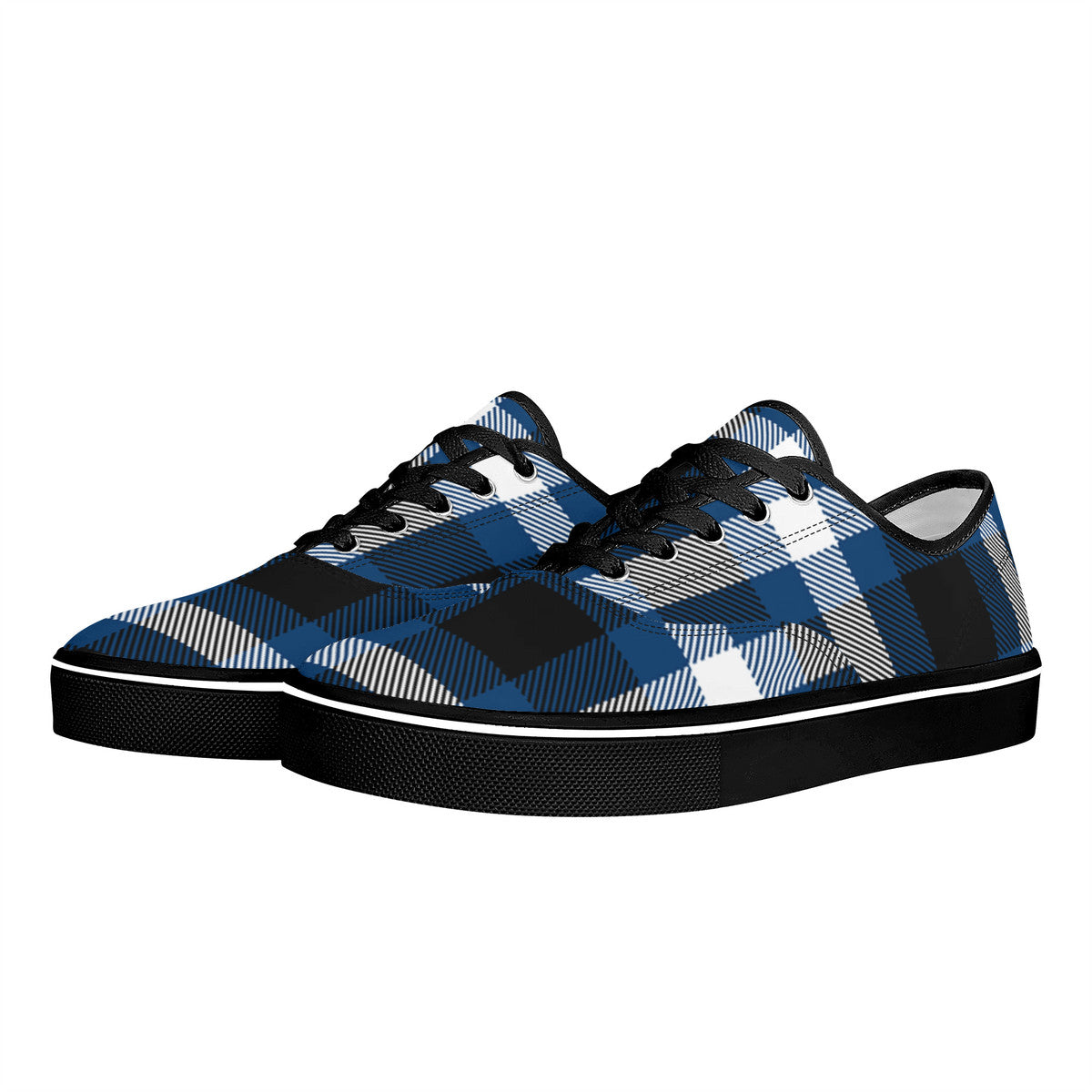 D3S Skate Shoes With Customized Tongue - Black
