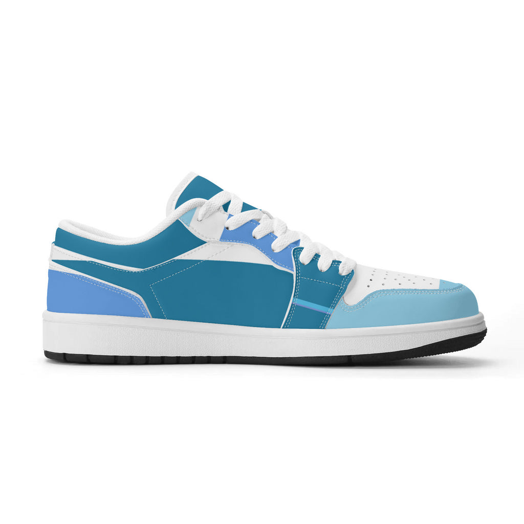 Unisex New Synthetic Leather Low Top Sneakers