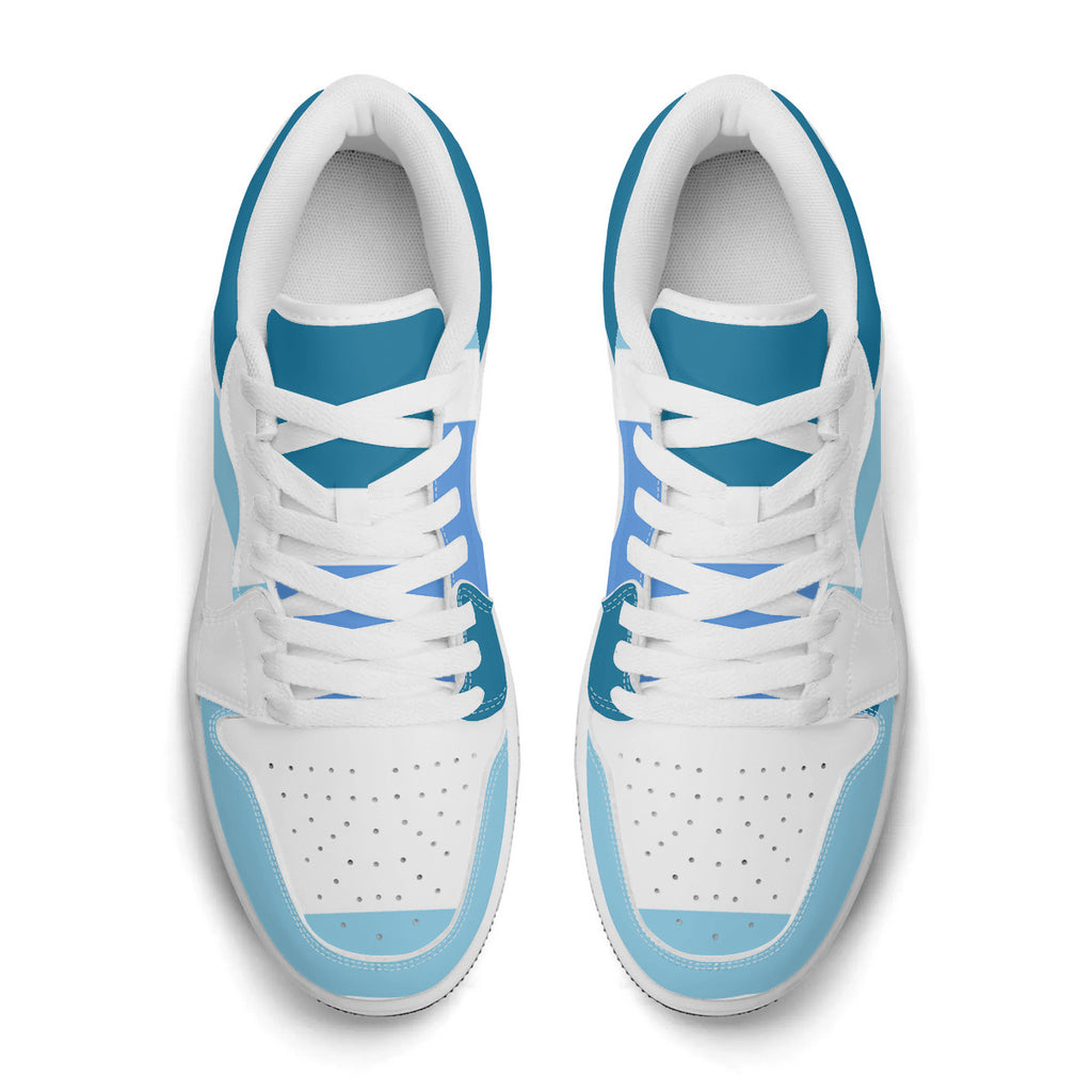 Unisex New Synthetic Leather Low Top Sneakers