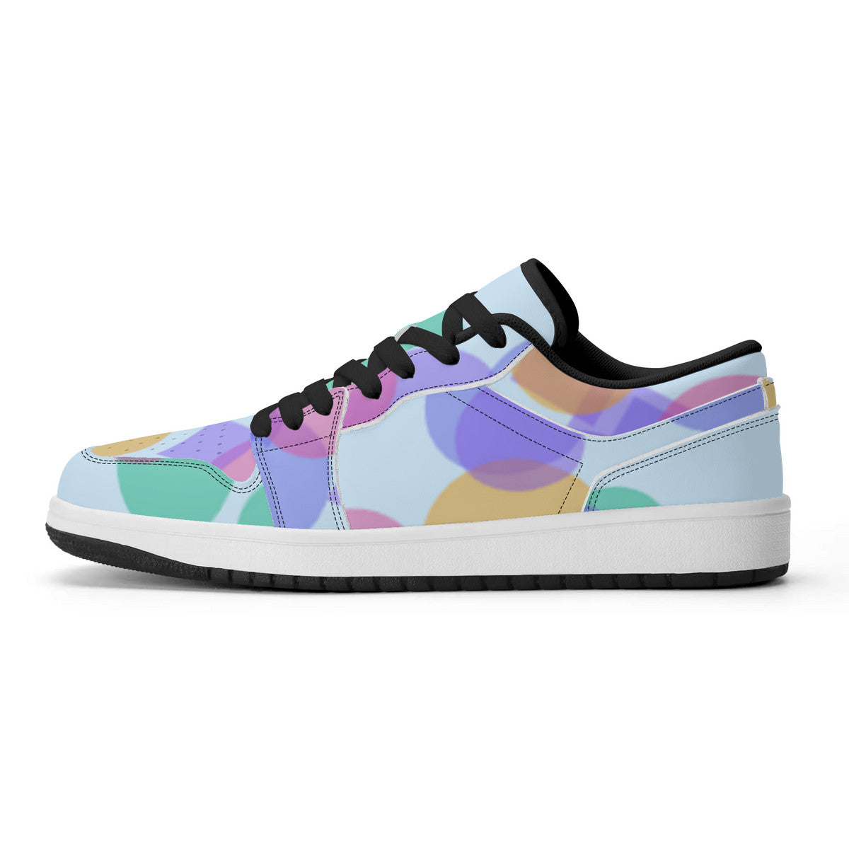 Unisex New Synthetic Leather Low Top Sneakers