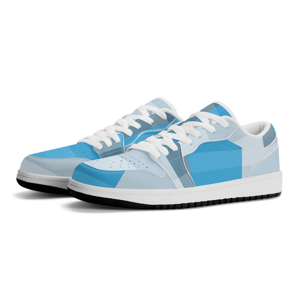 Unisex New Synthetic Leather Low Top Sneakers