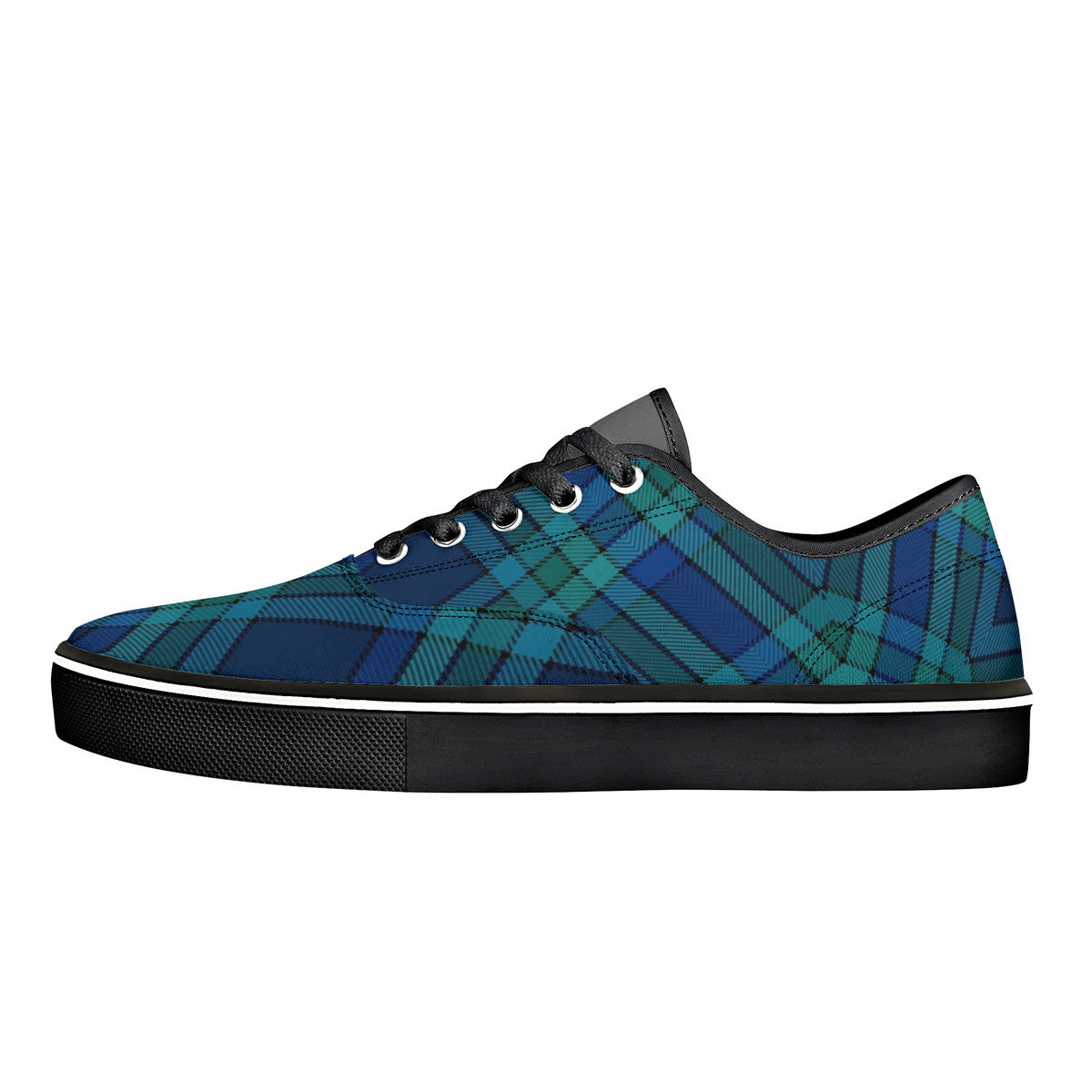 D3S Skate Shoes With Customized Tongue - Black