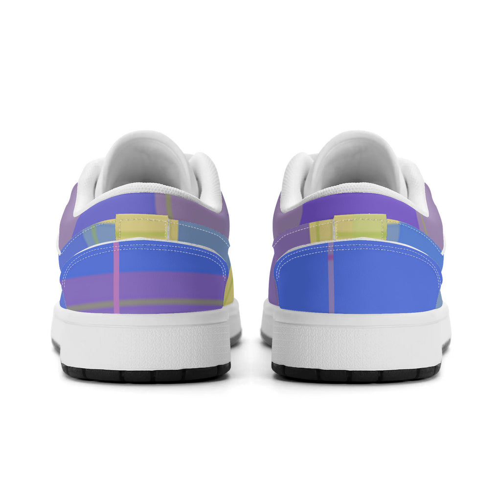 Unisex New Synthetic Leather Low Top Sneakers