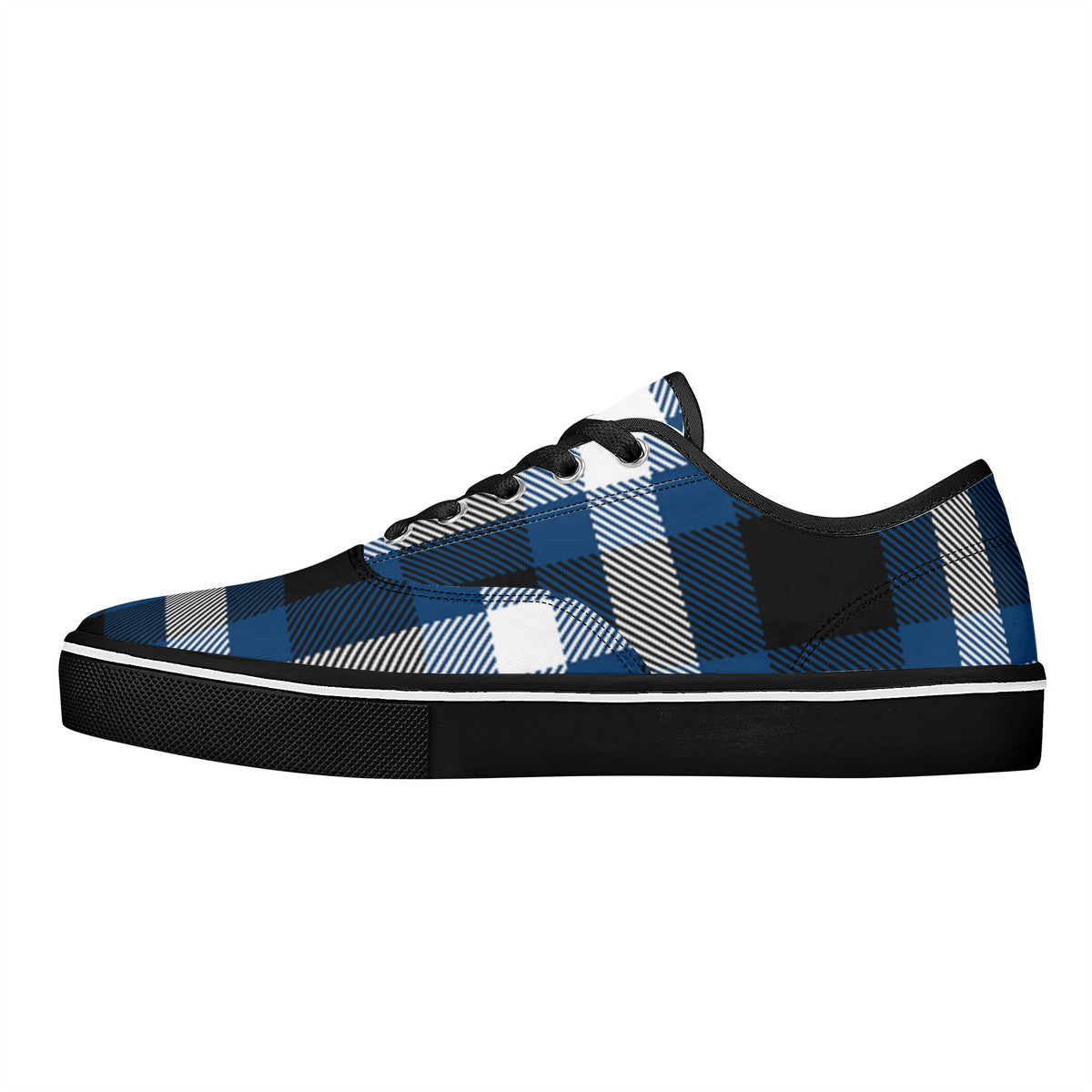 D3S Skate Shoes With Customized Tongue - Black