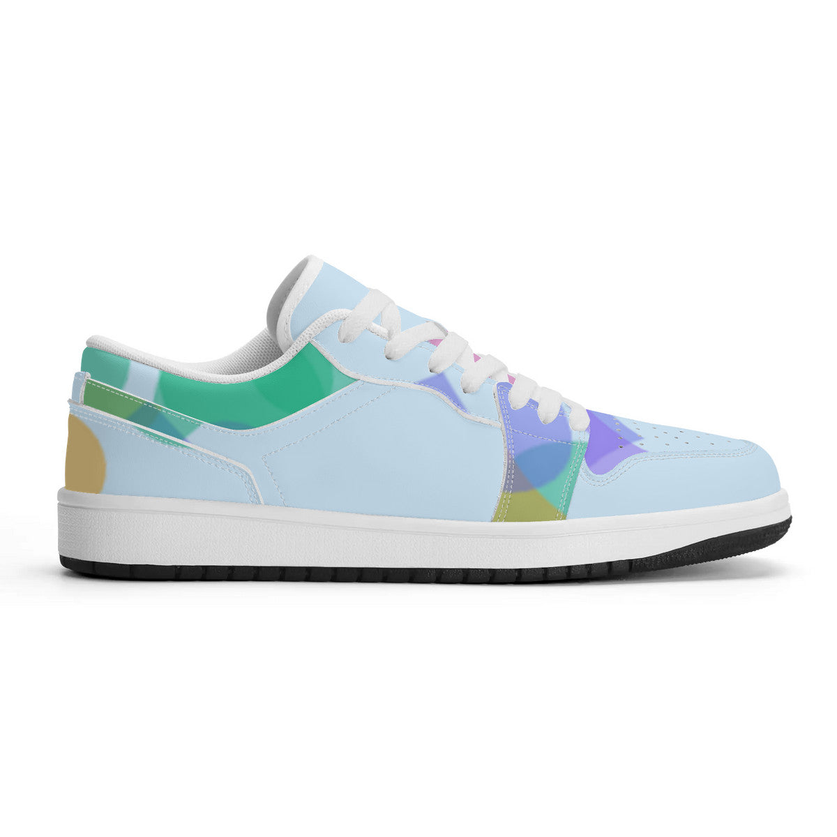 Unisex New Synthetic Leather Low Top Sneakers