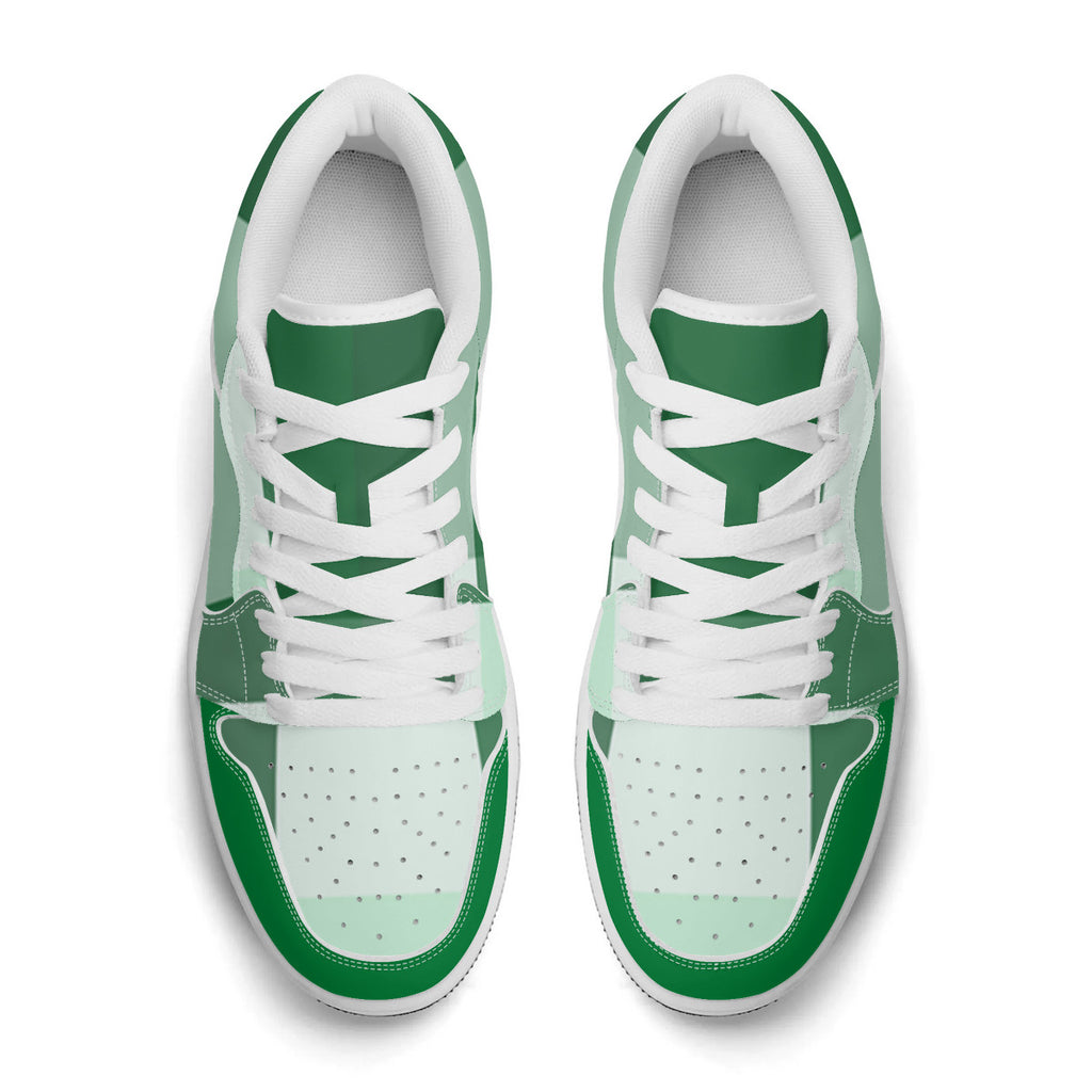 Unisex New Synthetic Leather Low Top Sneakers